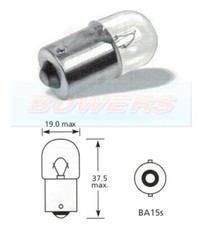 Ring R245 12v 10W R10W SCC BA15S Single Contact Light Bulb Bayonet Fitting
