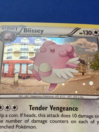 Blissey - 81/119 - Holo Pokemon Card Phantom Forces Rare NM 2014 - Picture 4 of 4