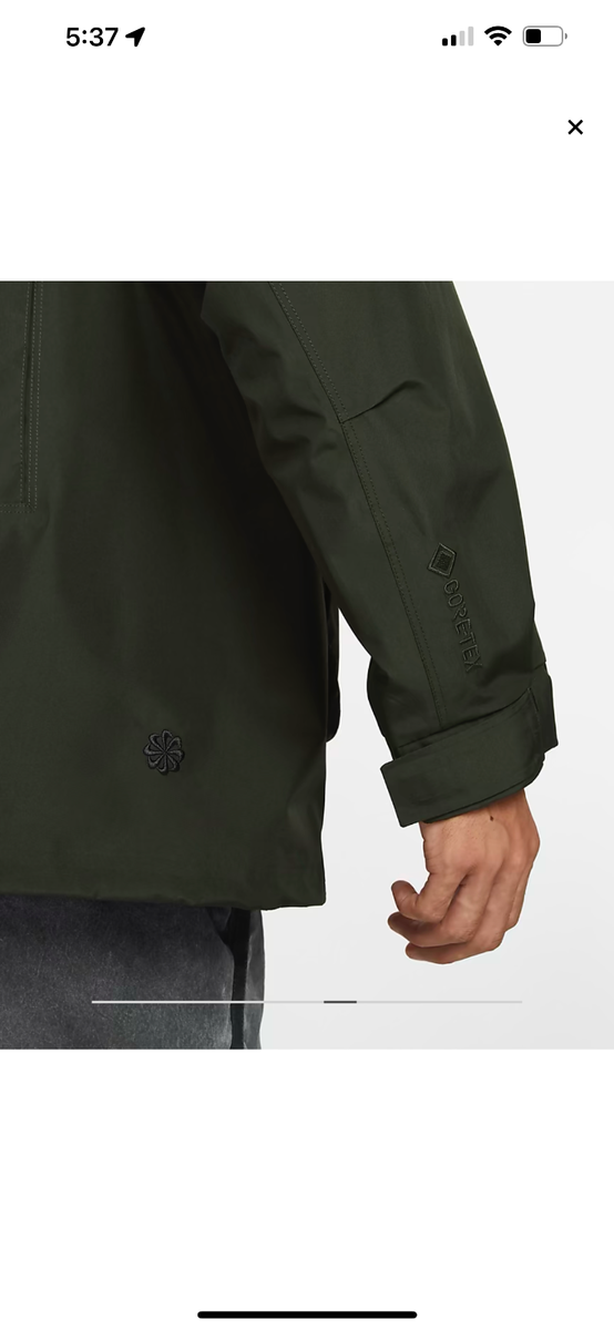NIKE STORM-FIT ADV TECH PACK GREEN GORE-TEX DQ4272-355 MEN NIKE STORM-FIT ADV TECH PACK GREEN GORE-TEX DQ4272-355 MEN