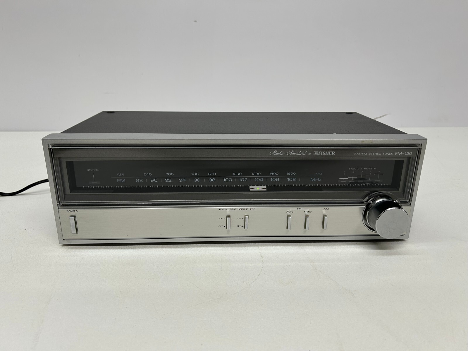 Fisher FM-120 vintage audio equipment - eBay listing photo 3