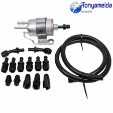 For LS Conversion Fuel Injection Line Fitting Adapter Kit W/ Filter/Regulator