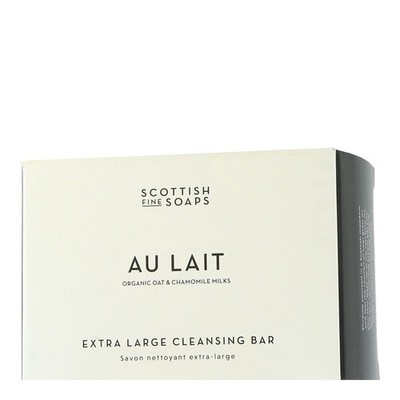 Scottish Fine Soaps Au Lait - Extra Large Cleansing Bar 300g