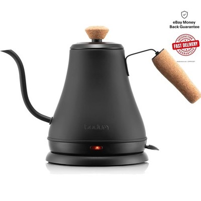 27oz Stainless Steel Electric Gooseneck Kettle - Perfect for Pour Over Lovers