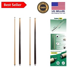 Canadian Hardwood Pool Cue Set - Ideal for Beginners, Set of 2/4  Lightweight