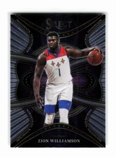 2021 Panini Select Zion Williamson Phenomenon #5 Pelicans