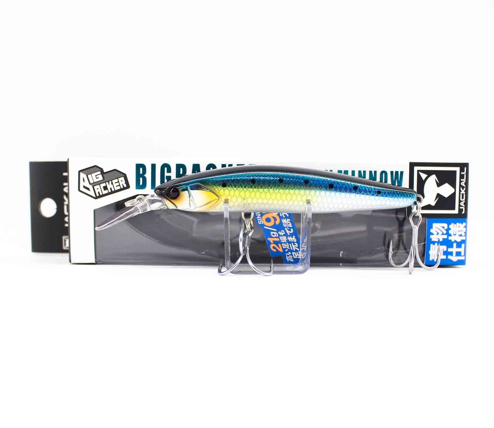 Jackall Big Backer Wangan Minnow 98S-LB Sinking Lure Seguro Iwashi (2548)
