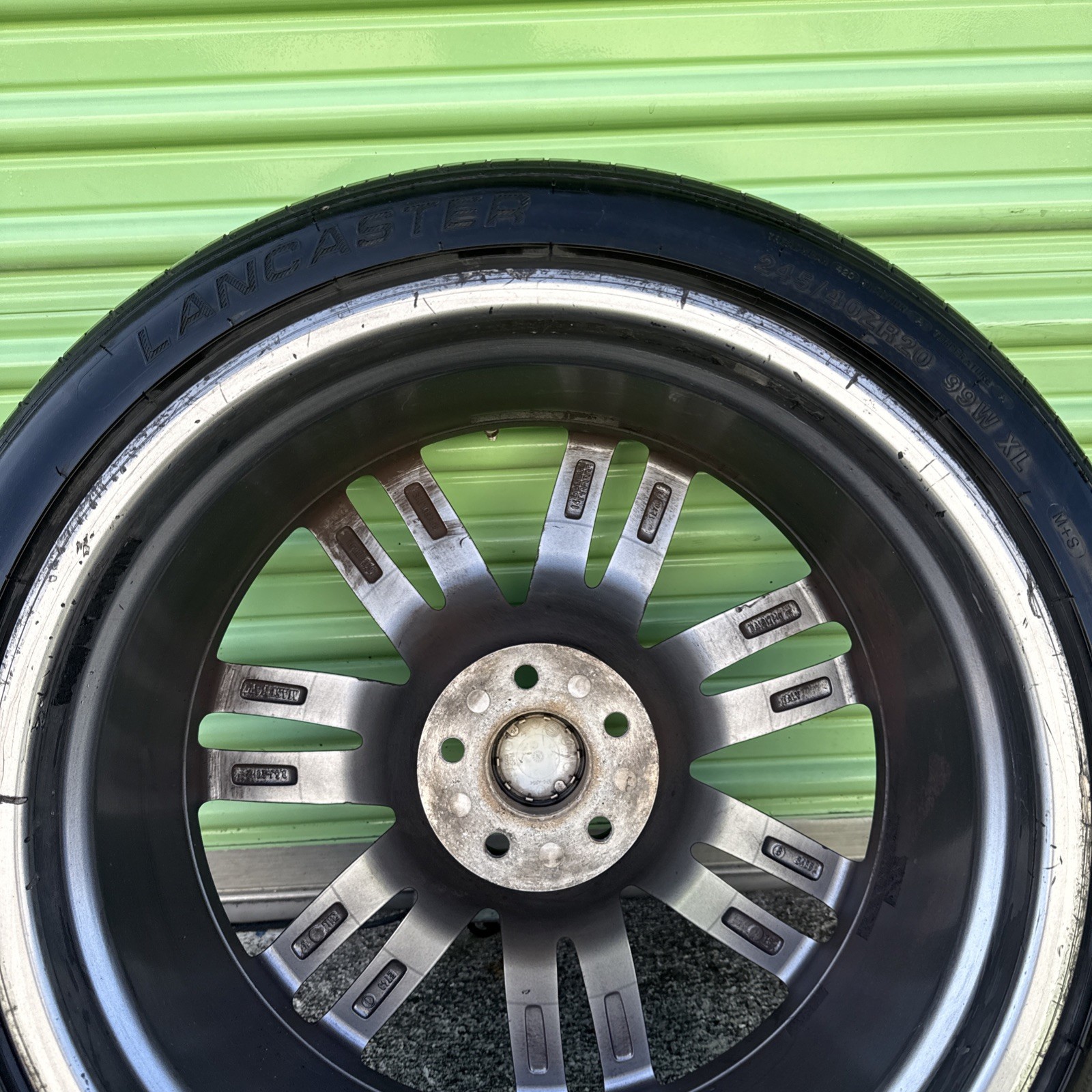 14-24 MASERATI GHIBLI - FACTORY 20" INCH REAR ALLOY WHEEL RIM 10.5Jx20H2 OEM 203