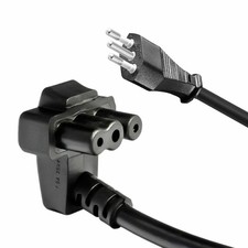 Original 1M Tripolar Power Cable For Notebook With 3 Pin Italian Plug