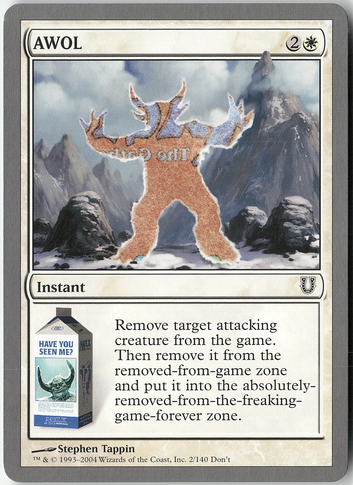 AWOL Common Unhinged LP MTG
