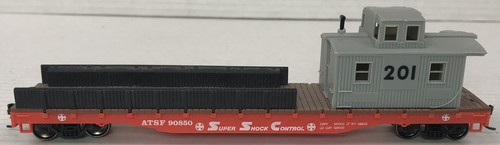 Modificado, Mehano, escala HO, coche de pluma, MOW, ATSF #90850, Santa Fe | Zustand: Used