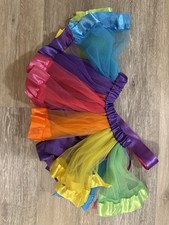 Fantasy Tutu Rainbow Tulle Skirt Layered Tutu Skirt