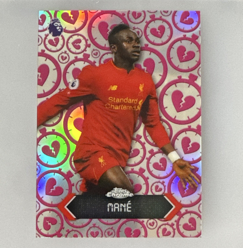 Topps Chrome Premier League Heartbreaker Sadio Mane #STH-12