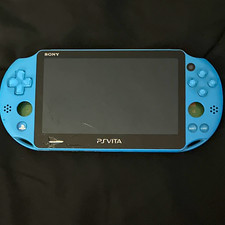Sony PS Vita Blue Handheld System w/ Front Ca...