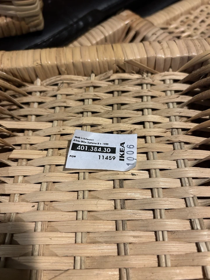 8x IKEA Branas Rattan Wicker Basket Storage SMALL SIZE 9in/23cm LOT OF 8 - Image 4 of 4