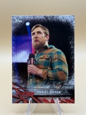 2017 Topps WWE Road to Wrestlemania Daniel Bryan Announces His Retirement #21