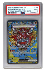 2025 POKEMON PRE EN-PRISMATIC EVOLUTIONS #148 HEARTHFLAME MASK OGERPON EX PSA 9 on eBay