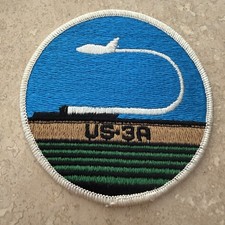 Rara toppa sperimentale aviazione marina US-3A VRC-50 squadrone aereo quadrato anni 80