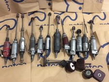 Lot Of 12 Pneumatic Air Die Grinders Sanders