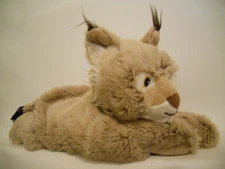 Warmies Lynx Cat Weighted Microwaveable 13" Long Stuffed Toy (No Hang Tags)