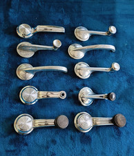 Vintage Lot Of 10 Vehicle Window Cranks Door Handles. Vintage Lot Of 10 Vehicle Window Cranks Door Handles.