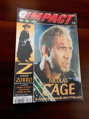 Impact Film Magazin Nr.76 Vintage Retro Nicolas Cage Zorro sehr guter Zustand