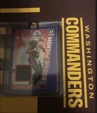 2024 Panini Donruss Optic - Rookie Phenom Michael Penix Jr. #RPB-MPJ Blue Hyper