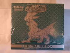 Pokemon TCG: SUN AND MOON CRIMSON INVASION Elite Trainer Box ETB New SEALED