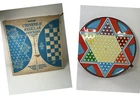 Vintage Ohio Art Chinese Checkers 2 in 1  Games #538D173” Metal Tin Game