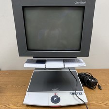Optelec Clearview Plus CRT 17" Low Vision Magnifier Viewer With Monitor