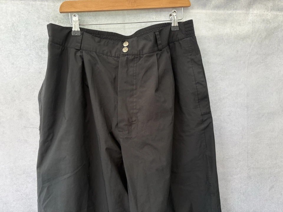 gore tex waterproof trousers black Size W34” L27” Mens  - Image 2 of 4