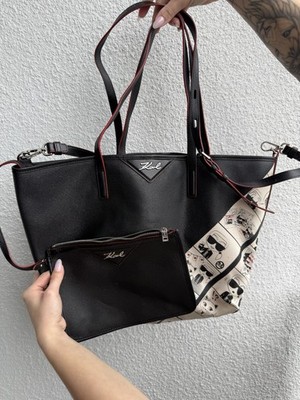 Karl Lagerfeld K/Tokyo Shopper tote bag + Pouch