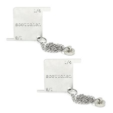 Bench Grinder Safety Gauge, Stainless Steels Bench Grinder Safety Scale with ...