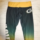 NFL Team Apparel Womens Leggings Tights Green Bay Packers Logo Football Size S — photo 4