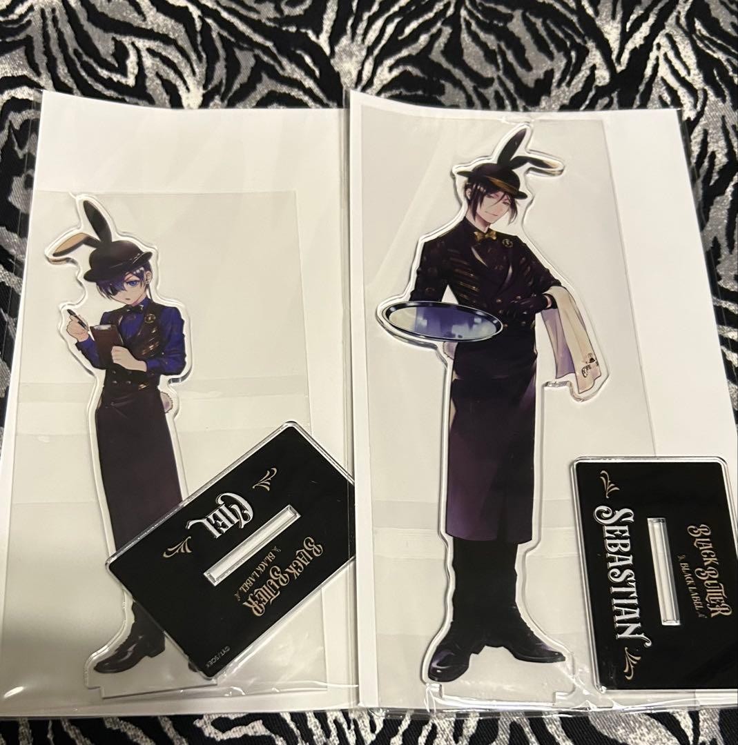 Black Butler Acrylic Stand Bitter Rabbit Ciel Sebastian