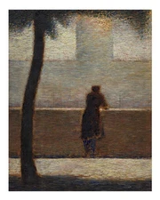 Tranquil Evening Wall Art Poster - Impressionist Style Decor