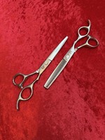 Profi Friseurscheren Set 6“ Zoll Schneiden Und Modulieren Scheren Set