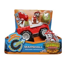 PAW Patrol Dino Rescue MARSHALL Deluxe Rev-Up Vehicle w/Mystery Dinosaur Figure