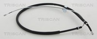 Hinten Rechts Triscan 8140 38168 Seilzug, Feststellbremse FüR Peugeot