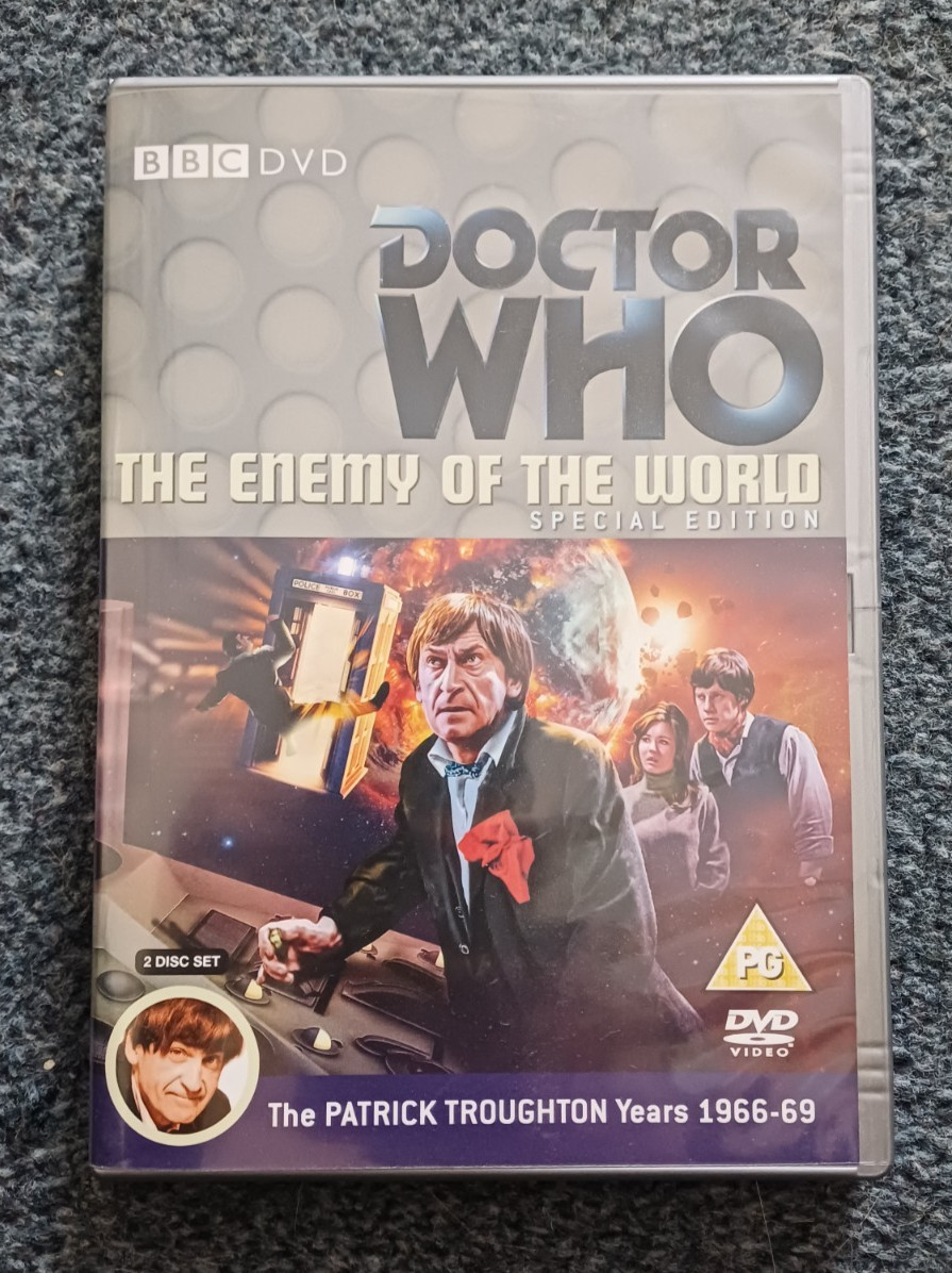 DOCTOR WHO THE ENEMY OF THE WORLD SPECIAL EDITION DVD Patrick Troughton. 2 Discs