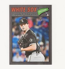 2026 Topps Heritage #329 SP Grant Taylor Dark Gray Border (RC) Free Shipping