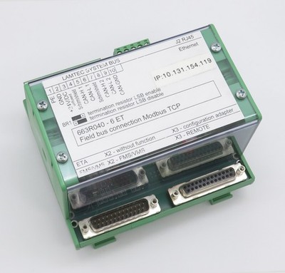 LAMTEC 663R040 Feldbusmodul Modbus TCP/IP Ethernet Fieldbus Module ETAMATIC/VMS