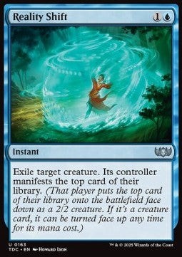 Magic/MTG Reality Shift TDC-163 Uncommon Englisch Neu