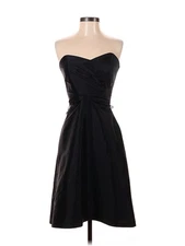 Alfred Sung Women Black Cocktail Dress 2