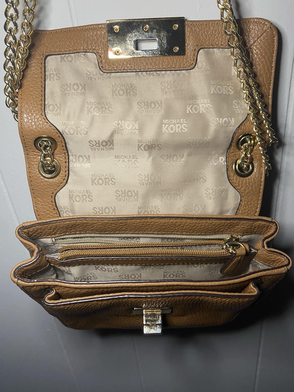 Authentic Michael Kors Adjustable Small Leather S… - image 8