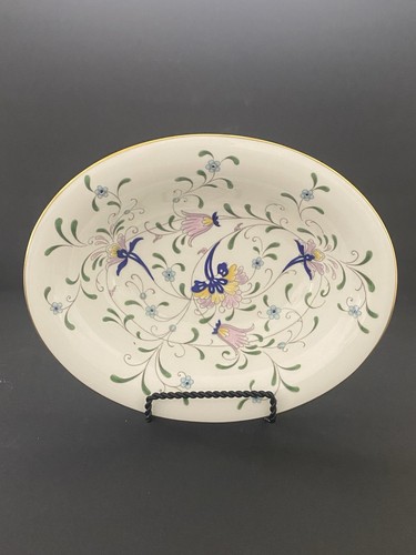 Coalport Bone China Pageant Pattern 10” X 8” Serving Bowl