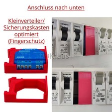 Kraus Hutschienenhalter passend für Shelly für Sicherungskasten 35mm