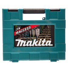 Image of Makita D-33691 Suitcase 71 Piece HSS-Tin, Assorted Drill Bits & Accessory Set