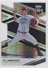 2020 Panini Elite Extra Edition 203rd Decade Die-Cut /203 RJ Dabovich #121 00gy