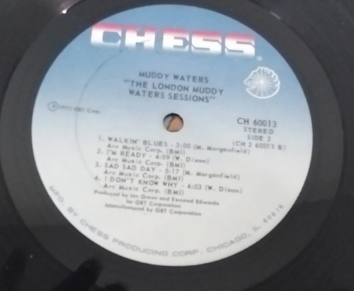 Muddy Waters - The London Muddy Waters Sessions Vinyl Record 1972 US - Picture 4 of 7