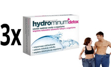 Hydrominum Detox, Abnehmdrainage, entzieht dem Körper Wasser, 90 Tabletten